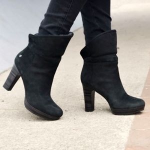 UGG Dandylion Suede Sheepskin Lined Boots